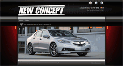 Desktop Screenshot of newconceptcars.com